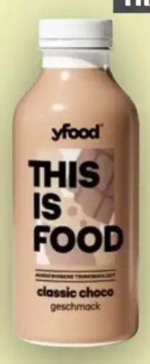 Handelshof YFood This is Food Trinkmahlzeit Angebot