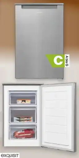 Handelshof Exquisit 4-Sterne-Gefrierschrank GS81-040C Angebot