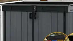 Hornbach Keter Mülltonnenbox Cortina Mega Evotech Angebot