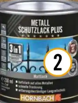 Hornbach Hornbach Metallschutzlack Plus 3in1 Angebot