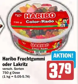 HIT Haribo Fruchtgummi oder Lakritz Angebot