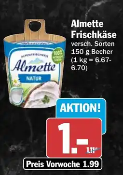 HIT Almette Frischkäse Angebot