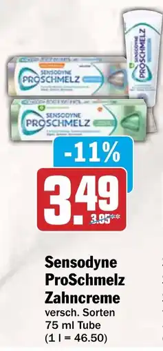 HIT Sensodyne ProSchmelz Zahncreme Angebot