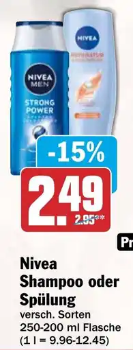 HIT Nivea Shampoo oder Spülung Angebot