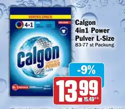 HIT Calgon 4in1 Power Pulver L-Size 83-77 st Packung Angebot