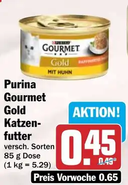 HIT Purina Gourmet Gold Katzenfutter Angebot