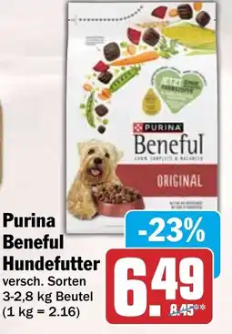 HIT Purina Beneful Hundefutter Angebot