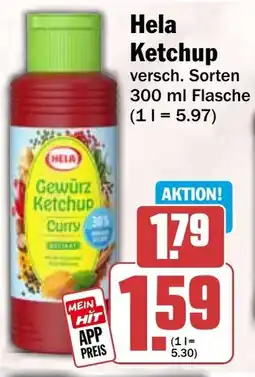 HIT Hela Ketchup Angebot