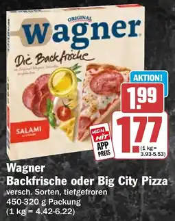 HIT Wagner Backfrische oder Big City Pizza Angebot