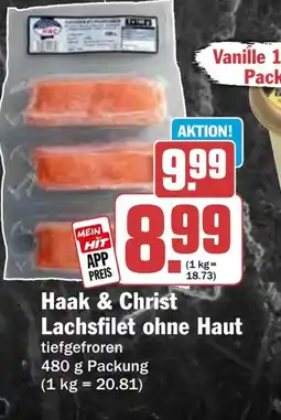 HIT Haak & Christ Lachsfilet ohne Haut Angebot