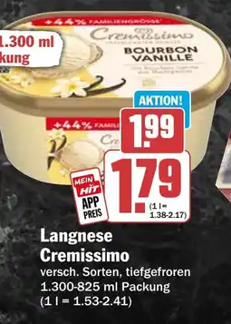 HIT Langnese Cremissimo Angebot