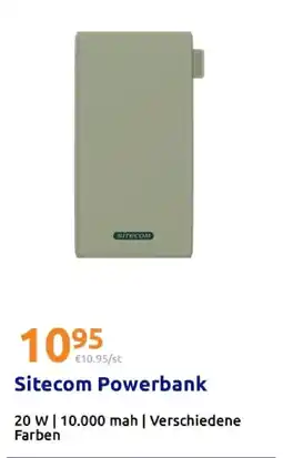 Action Sitecom powerbank Angebot