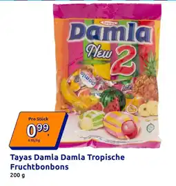Action Tayas damla tropische fruchtbonbons Angebot