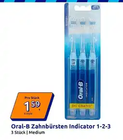 Action Oral-b zahnbürsten indicator 1-2-3 Angebot