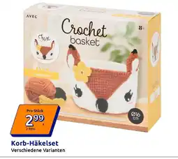 Action Avec korb-häkelset Angebot