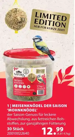 Dehner Natura meisenknödel der saison ‘mohnknödel‘ Angebot