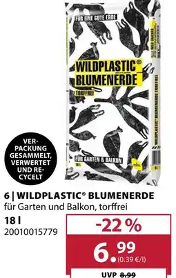 Dehner Wildplastic blumenerde Angebot