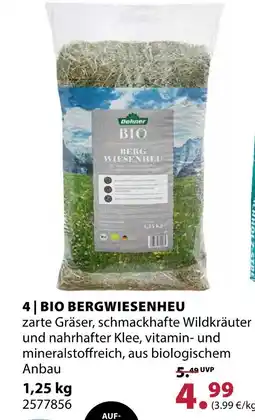 Dehner Dehner bio bergwiesenheu Angebot