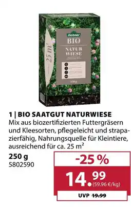 Dehner Dehner bio saatgut naturwiese Angebot