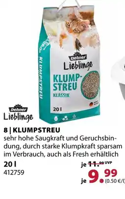 Dehner Klumpstreu Angebot