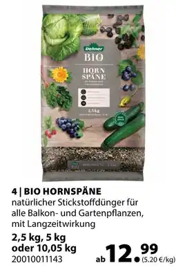 Dehner Dehner bio hornspäne Angebot
