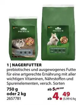 Dehner Dehner premium nagerfutter Angebot