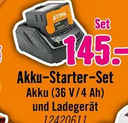 Hornbach Stihl akku-starter-set Angebot