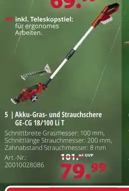 Dehner Akku-gras- und strauchschere ge-cg 18/100 li t Angebot