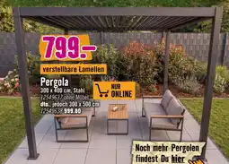 Hornbach Pergola Angebot