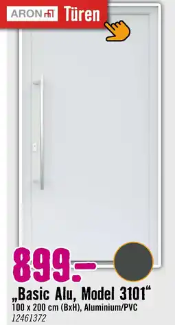 Hornbach Aron tür basic alu, model 3101 Angebot