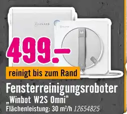 Hornbach Ecovacs fensterreinigungsroboter winbot w2s omni Angebot