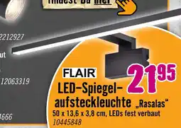 Hornbach Flair led-spiegel-aufsteckleuchte 'rasalas' Angebot