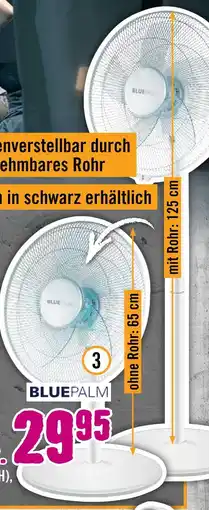 Hornbach Bluepalm stand- und tischventilator „2in1“ Angebot