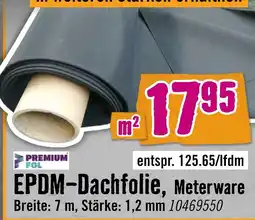 Hornbach Premium fol epdm-dachfolie, meterware Angebot