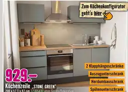 Hornbach Piccante küchenzeile 'stone green' Angebot