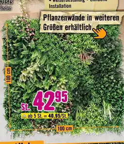 Hornbach Künstliche pflanzenwand „thallo“ Angebot
