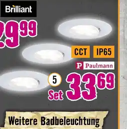Hornbach Brilliant led-einbauleuchten, 3er-set Angebot