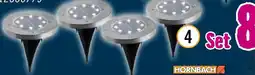 Hornbach Hornbach led-solar-boden- leuchte, 4er-set Angebot