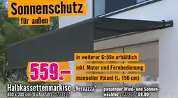 Hornbach Halbkassettenmarkise vernazza Angebot