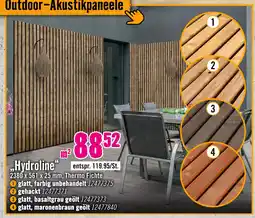 Hornbach Hydroline glatt, farbig unbehandelt Angebot