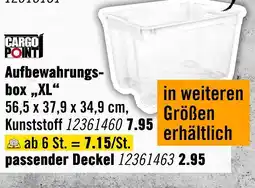 Hornbach Cargo point aufbewahrungsbox xl Angebot