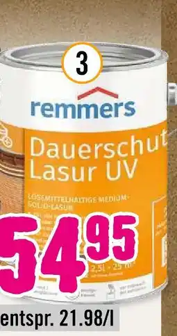 Hornbach Remmers dauerschutzlasur uv Angebot