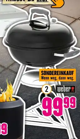 Hornbach Weber kugelgrill „compact kettle“ Angebot