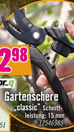 Hornbach For-q gartenschere classic Angebot