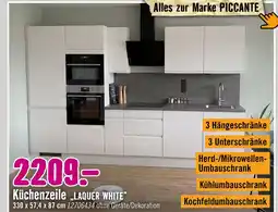 Hornbach Piccante küchenzeile laquer white Angebot