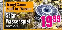 Hornbach Solar-wasserspiel Angebot