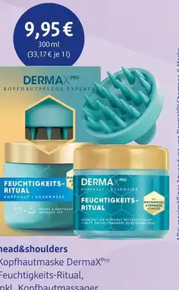 dm drogerie Head&shoulders feuchtigkeits-ritual kopfhautmaske Angebot
