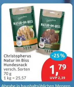 Budni Christopherus natur im biss hähnchen Angebot