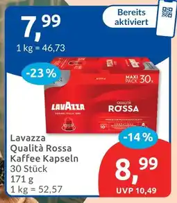 Budni Lavazza qualità rossa kaffee kapseln Angebot