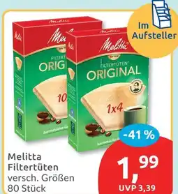 Budni Melitta filtertüten Angebot